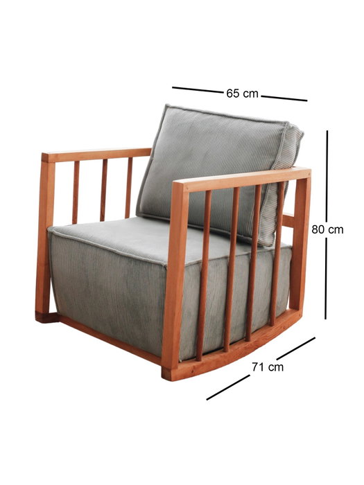 Atelier Del Sofa Silla Alada Sallanan - Azul Atelier Del Sofa Silla Alada Sallanan - Azul